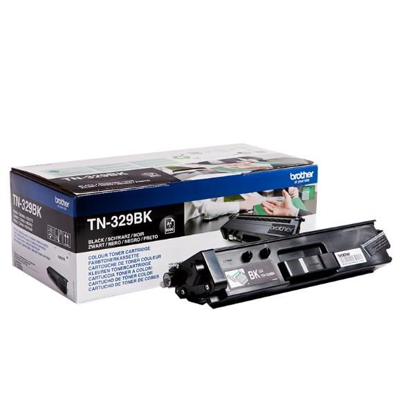 Brother TN329BK - Nero - originale - cartuccia toner - per Brother DCP-L8450CDW…