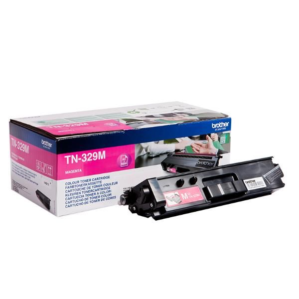 Brother TN329M - Magenta - originale - cartuccia toner - per Brother DCP-L8450C…