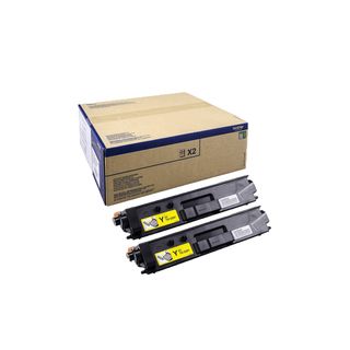 Brother TN329Y - Confezione da 2 - giallo - originale - cartuccia toner - per B…