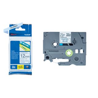Brother TZe-MQ531 - Nero su blu pastello - Rotolo (1,2 cm x 8 m) 1 cassetta(e) …