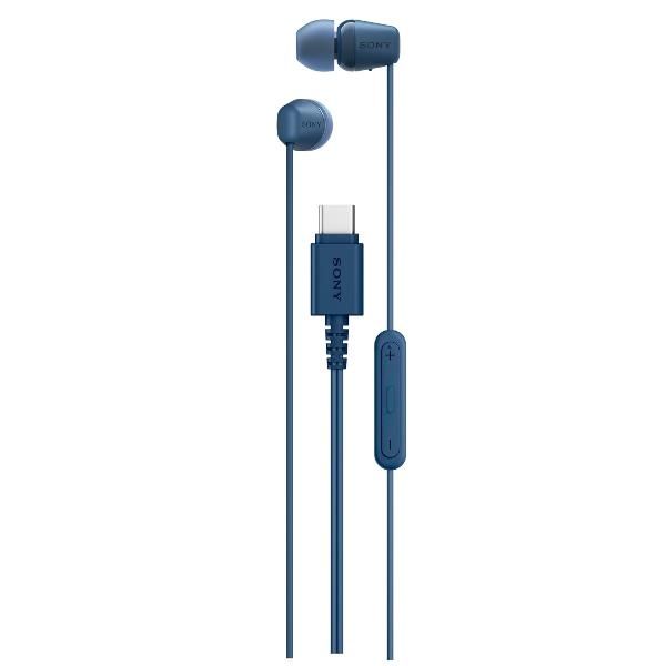 Sony IER-EX15C, Cablato, Musica e Chiamate, 3 g, Auricolare, Blu