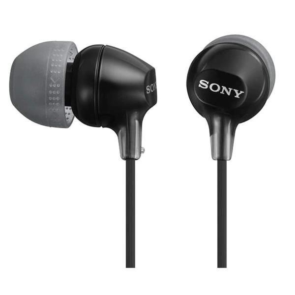 Sony MDR-EX15LP - EX Series - auricolari - in-ear - cablato - jack 3,5 mm - nero