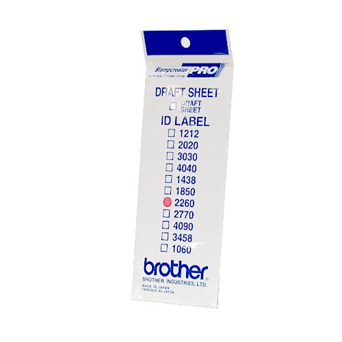 Brother id2260 - 22 x 60 mm 12 etichette etichette per timbri - per StampCreato…