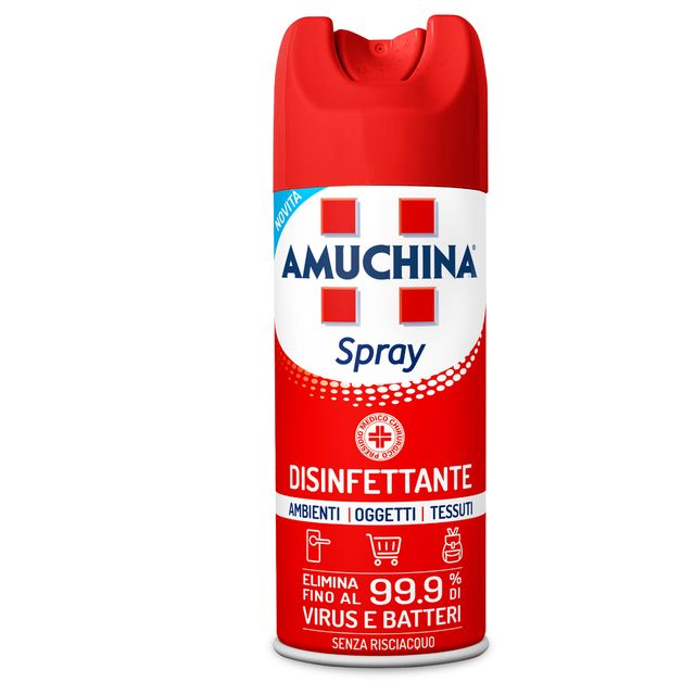 Spray disinfettante per ambienti, oggetti e tessuti Amuchina P.M.C. - 400 ml - …