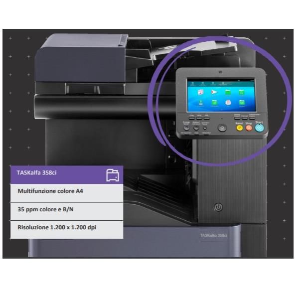 Stampanti e Multifunzione Laser e Ink-Jet - TASKalfa 358ci