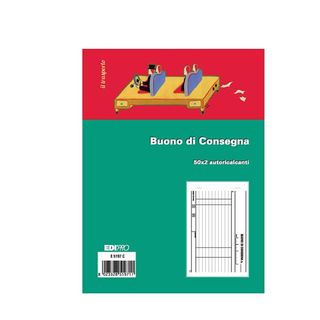 Staples - Modulo di consegna - 50 fogli - 120 x 175 mm - duplicato - senza carb…