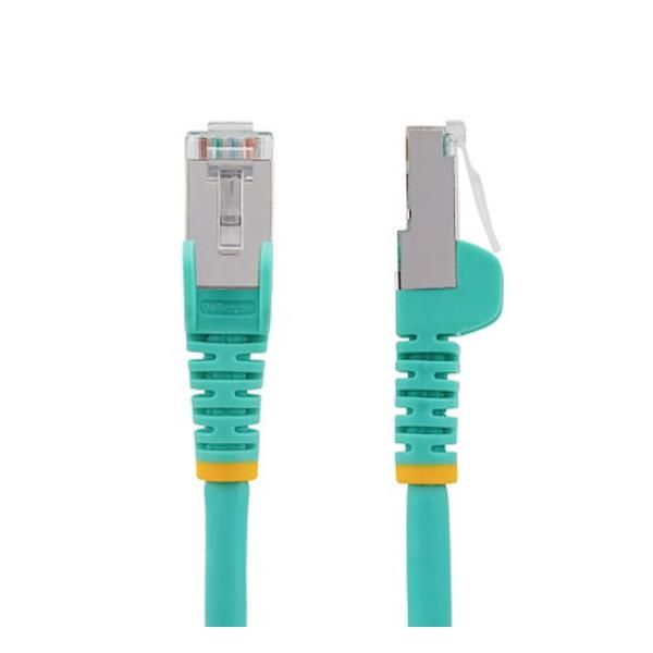 StarTech.com 1.5m CAT6a Ethernet Cable - Aqua - Low Smoke Zero Halogen (LSZH) -…