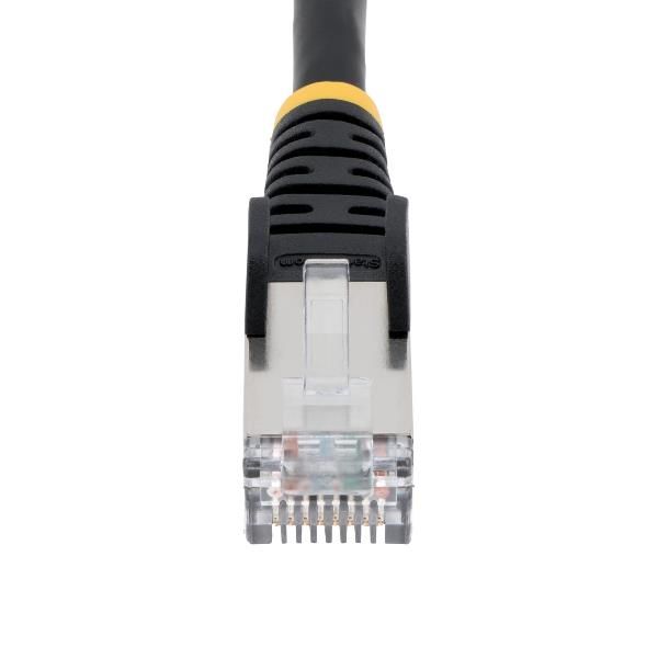 StarTech.com 1.5m CAT6a Ethernet Cable - Black - Low Smoke Zero Halogen (LSZH) …
