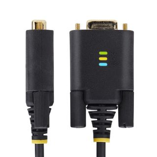 StarTech.com 10ft (3m) USB to Null Modem Serial Adapter Cable, Interchangeable …