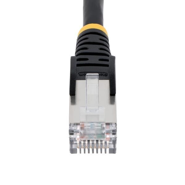 StarTech.com 10m CAT6a Ethernet Cable - Black - Low Smoke Zero Halogen (LSZH) -…