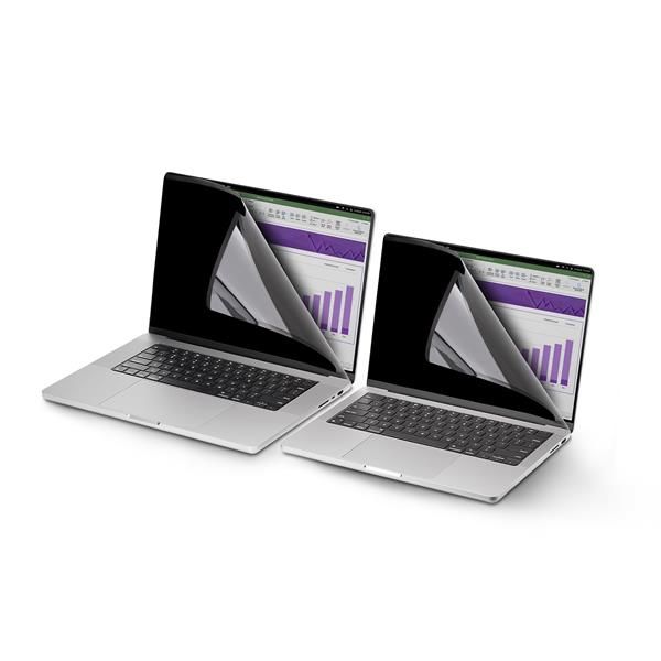 StarTech.com 14-inch MacBook Pro 21/23 Laptop Privacy Screen, Removable and Rev…