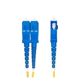 StarTech.com 15m (50ft) LC to SC (UPC) OS2 Single Mode Duplex Fiber Optic Cable…
