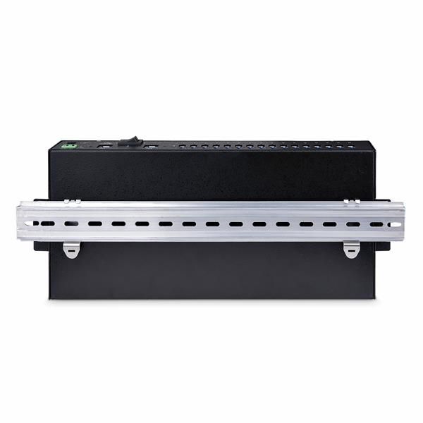 StarTech.com 16-Port Industrial USB 5Gbps Hub with Power Adapter, Metal Enclosu…