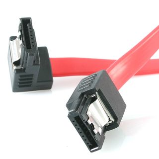 StarTech.com 18in Latching SATA to Right Angle SATA Serial ATA Cable - Cavo SAT…