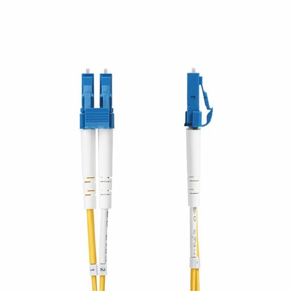StarTech.com 1m (3.3ft) LC to LC (UPC) OS2 Single Mode Duplex Fiber Optic Cable…