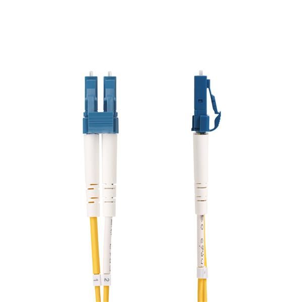 StarTech.com 1m (3ft) LC to SC (UPC) OS2 Single Mode Duplex Fiber Optic Cable, …