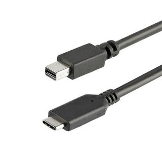 StarTech.com 1m / 3.3ft USB-C to Mini DisplayPort Cable - 4K 60Hz - Black - USB…