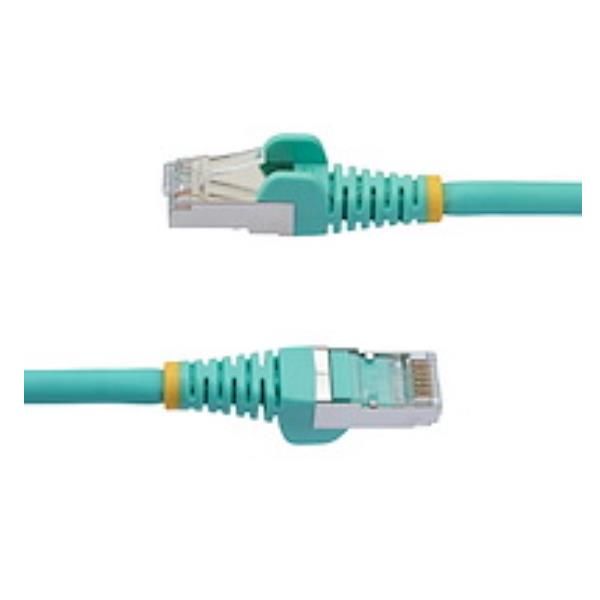 StarTech.com 1m CAT6a Ethernet Cable - Aqua - Low Smoke Zero Halogen (LSZH) - 1…