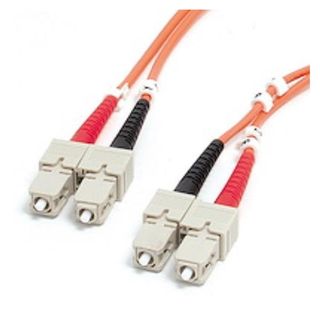 StarTech.com 1m Fiber Optic Cable - Multimode Duplex 62.5/125 - LSZH - SC/SC - …