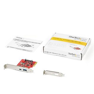 StarTech.com 2-Port 10Gbps USB-A & USB-C PCIe Card, USB 3.1 Gen 2 PCI Express T…