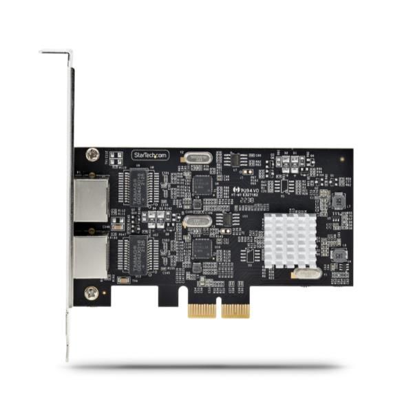 StarTech.com 2-Port 2.5Gbps NBASE-T PCIe Network Card, Intel I225-V, Dual-Port …