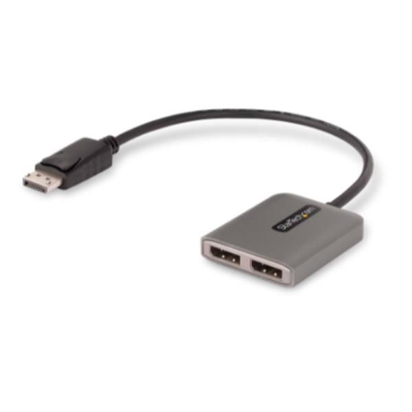 StarTech.com 2-Port DisplayPort MST Hub, Dual 4K 60Hz, DP to 2x DisplayPort Mon…