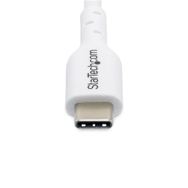 StarTech.com 2m (6.6ft) White USB-C Charging Cable, USB C Cable, USB 2.0 Type-C…