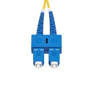 StarTech.com 30m (98.4ft) SC to SC (UPC) OS2 Single Mode Duplex Fiber Optic Cab…