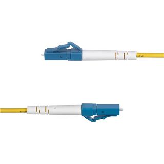 StarTech.com 3m (9.8ft) LC to SC (UPC) OS2 Single Mode Simplex Fiber Optic Cabl…