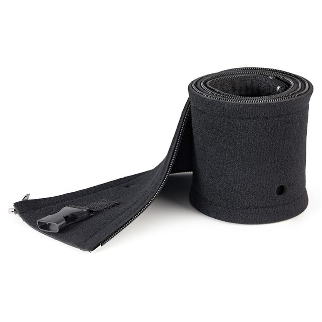 StarTech.com 40" (1m) Neoprene Cable Management Sleeve with Zipper & Buckle, 1.…