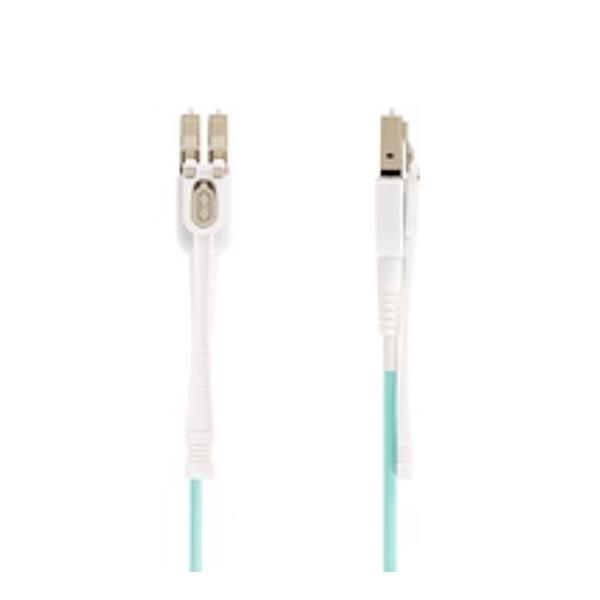 StarTech.com 4m (13ft) LC to LC (UPC) OM4 Multimode Fiber Optic Cable w/Push Pu…