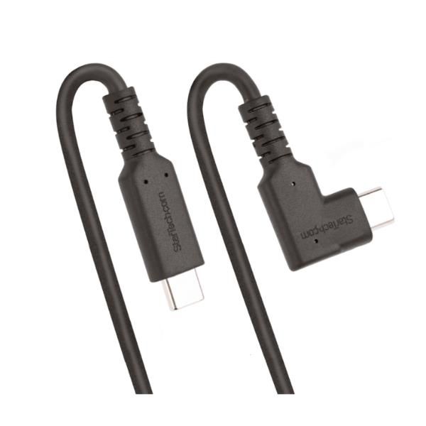 StarTech.com 6ft (2m) Rugged Right Angle USB-C Cable, USB 3.2 Gen 1 (5 Gbps), U…
