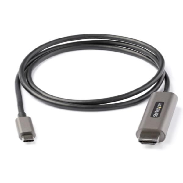 StarTech.com 6ft (2m) USB C to HDMI Cable 4K 60Hz with HDR10, Ultra HD USB Type…