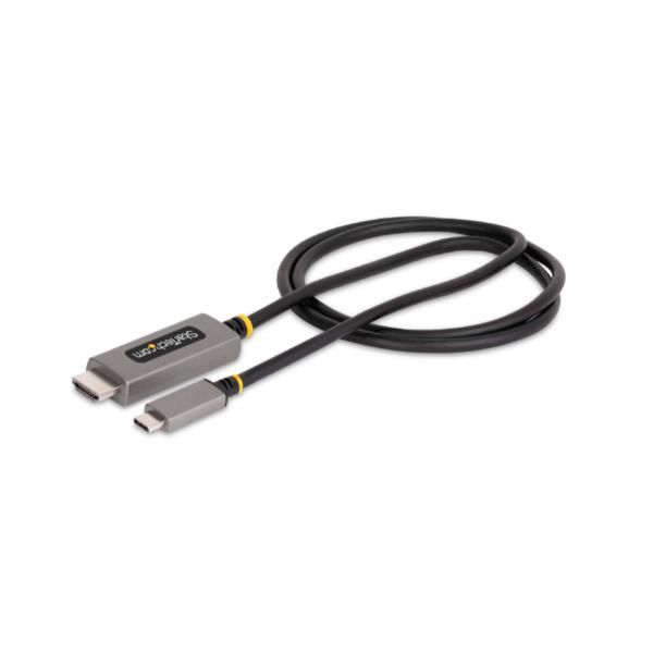 StarTech.com 6ft (2m) USB-C to HDMI Adapter Cable, 8K 60Hz, 4K 144Hz, HDR10, US…