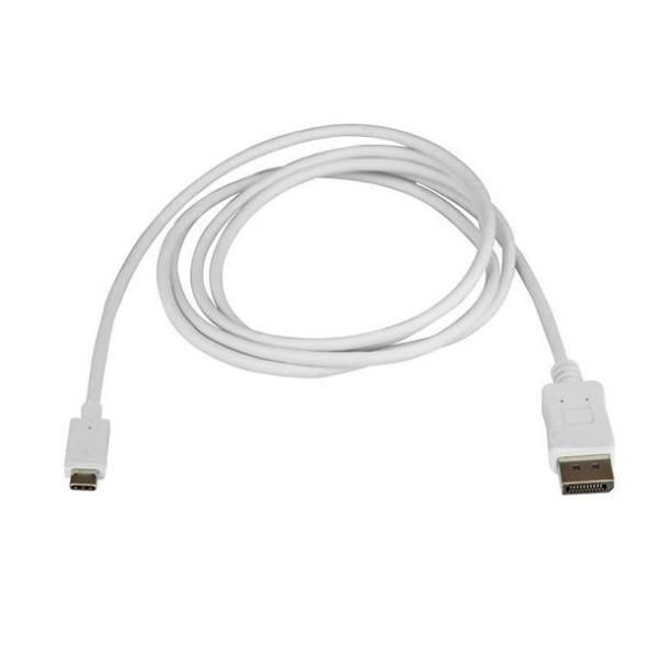 StarTech.com 6ft/1.8m USB C to DisplayPort 1.2 Cable 4K 60Hz, USB-C to DisplayP…