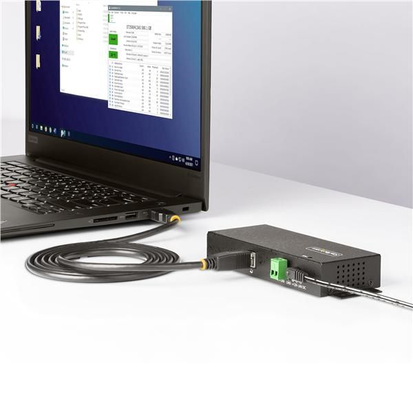 StarTech.com 7-Port Managed USB Hub with 7x USB-A, Heavy Duty with Metal Indust…