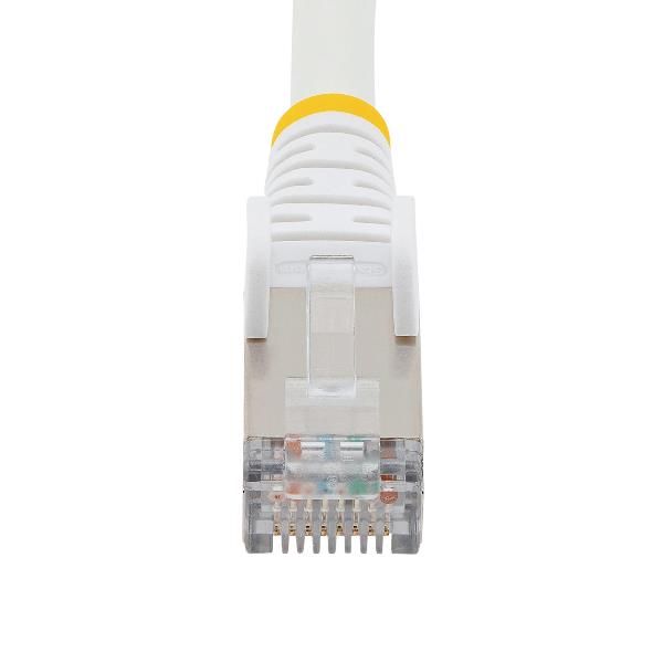 StarTech.com 7.5m CAT6a Ethernet Cable - White - Low Smoke Zero Halogen (LSZH) …