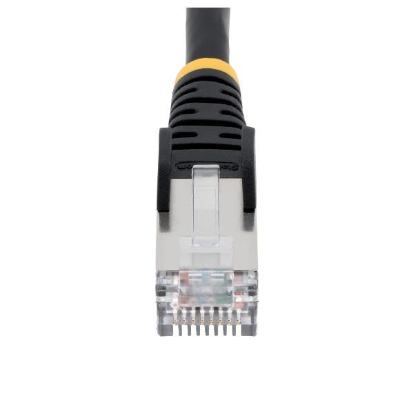 StarTech.com 7m CAT6a Ethernet Cable - Black - Low Smoke Zero Halogen (LSZH) - …