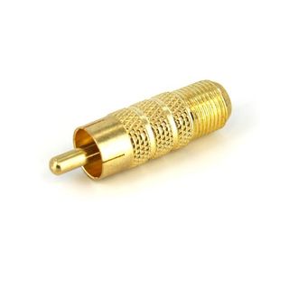 StarTech.com Adattatore Coassiale da RCA a Tipo F - M/F - Adattatore video - vi…