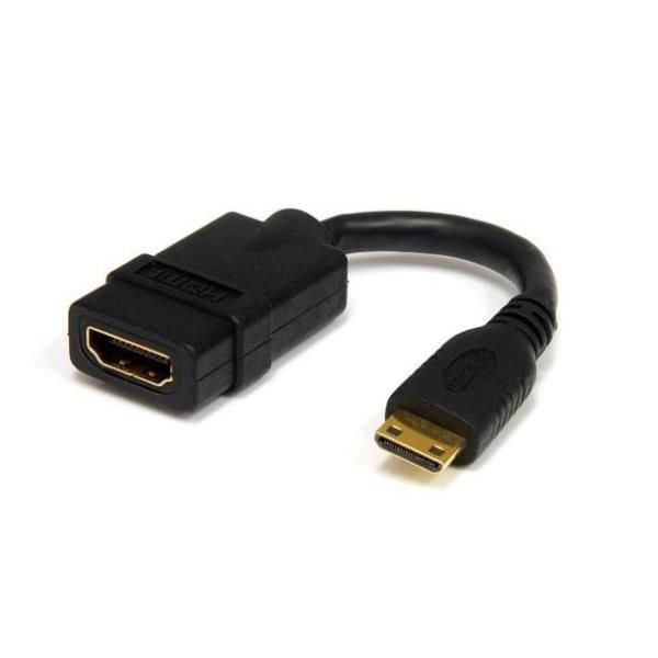 StarTech.com Adattatore HDMI a mini HDMI ad alta velocità da 13cm - Accoppiator…