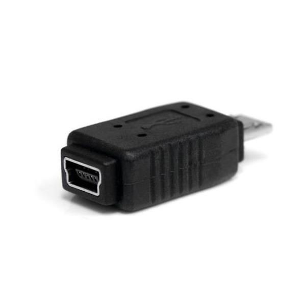 StarTech.com Adattatore Micro USB a Mini USB 2.0 M/F - 1x Micro USB-B Maschio -…