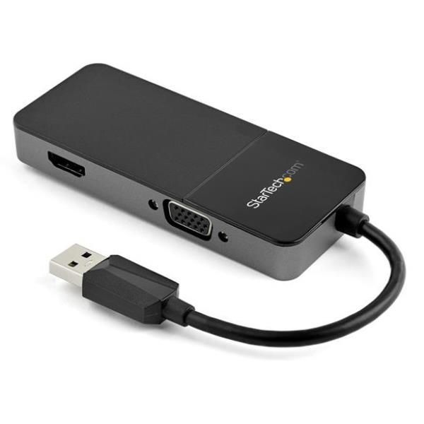 StarTech.com Adattatore USB 3.0 a HDMI e VGA - Convertitore adattatore multipor…
