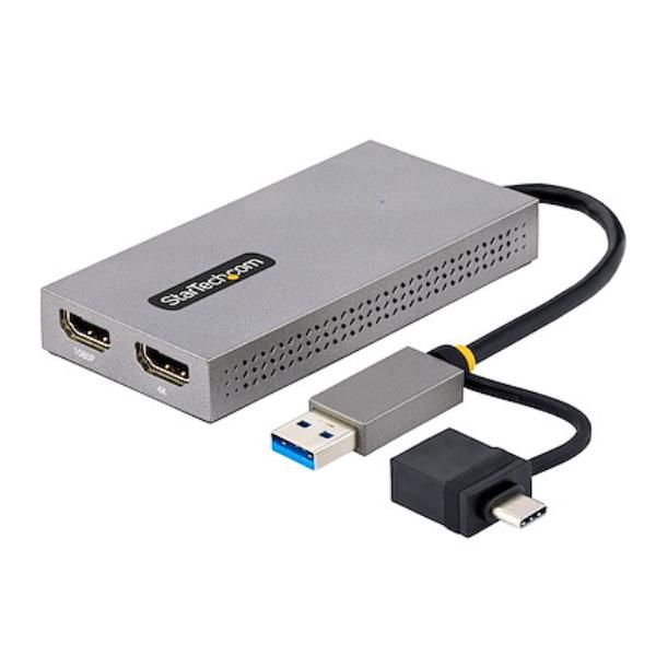 StarTech.com Adattatore USB 3.0 a HDMI, Scheda Video Esterna USB 3.0 a Doppio H…