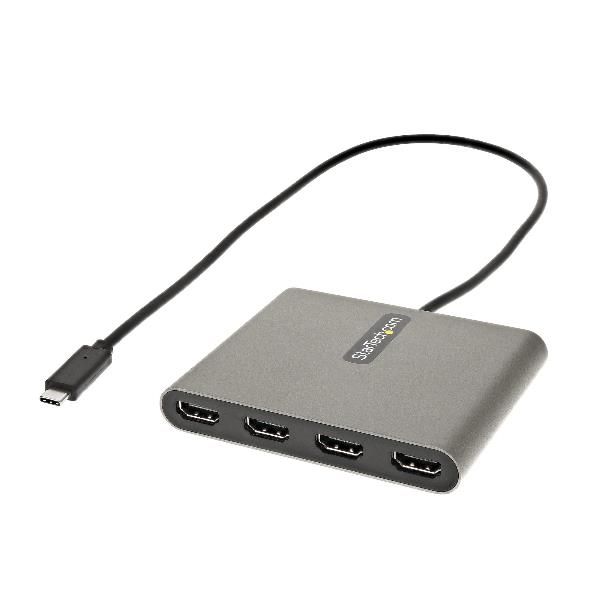 StarTech.com Adattatore USB C a HDMI 1080p 60 Hz a 4 porte - Convertitore USB T…