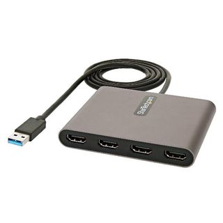 StarTech.com Adattatore USB-A a HDMI 1080p 60 Hz a 4 porte - Convertitore USB T…