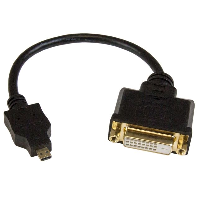 StarTech.com Adattatore convertitore micro HDMI a DVI-D da 20cm - Maschio/Femmi…