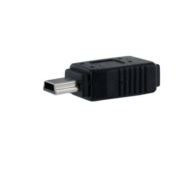 StarTech.com Adattatore micro USB a mini USB F/M - Adattatore USB - Micro-USB T…