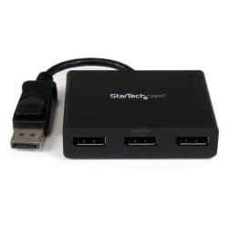 StarTech.com Adattatore multi monitor a 3 porte - Hub DisplayPort 1.2 MST a dop…