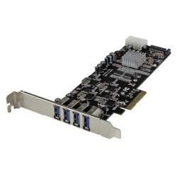 StarTech.com Adattatore scheda SuperSpeed USB 3.0 con 4 porte PCI Express (PCIe…