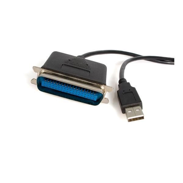 StarTech.com Adattatore stampante USB a porta parallela da 1,8 m - M/M - IEEE-1…
